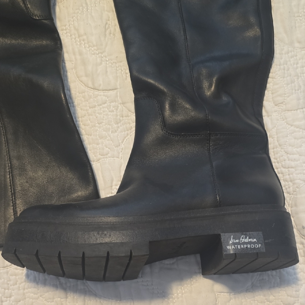 Sam Edelman Black Women's Waterproof Boots